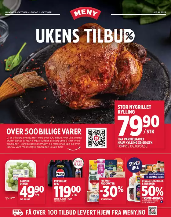 Meny Kundeavis