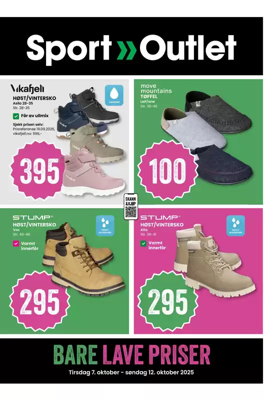 Sport Outlet-katalog i Sandnes | Tilbud for kuppjegere | 2025-10-07T00:00:00.000Z - 2025-10-21T00:00:00.000Z