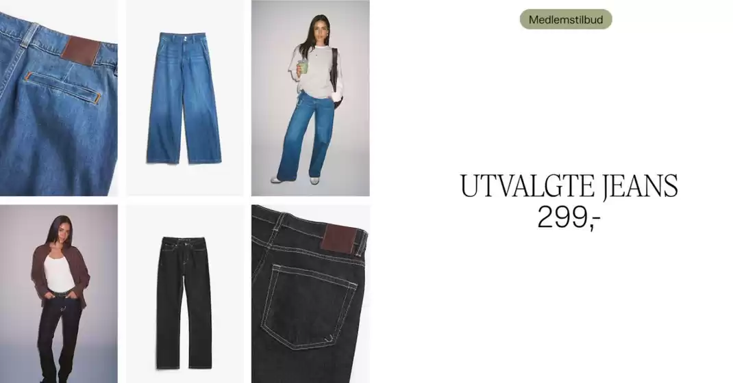 Shoeday-katalog i Vestby | Utvalgte jeans 299,- | 2025-10-07T00:00:00.000Z - 2025-10-21T00:00:00.000Z