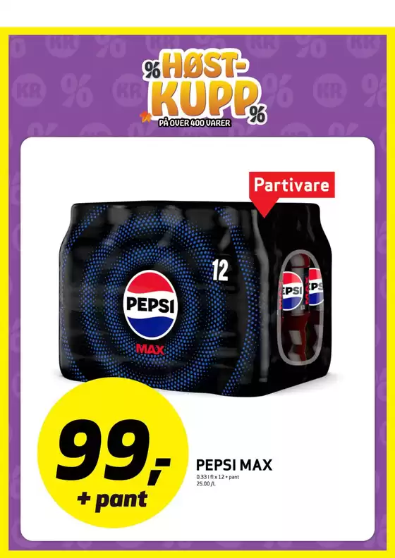 Flotte rabatter på utvalgte produkter