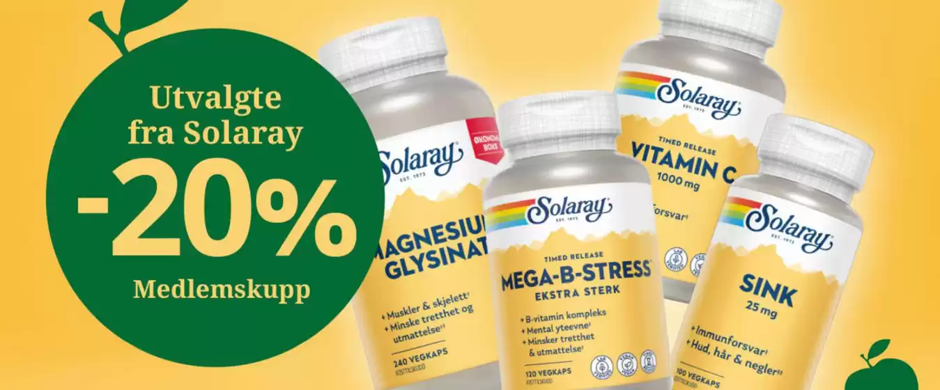 Sunkost-katalog i Kragerø | -20% | 2025-10-09T00:00:00.000Z - 2025-10-23T00:00:00.000Z