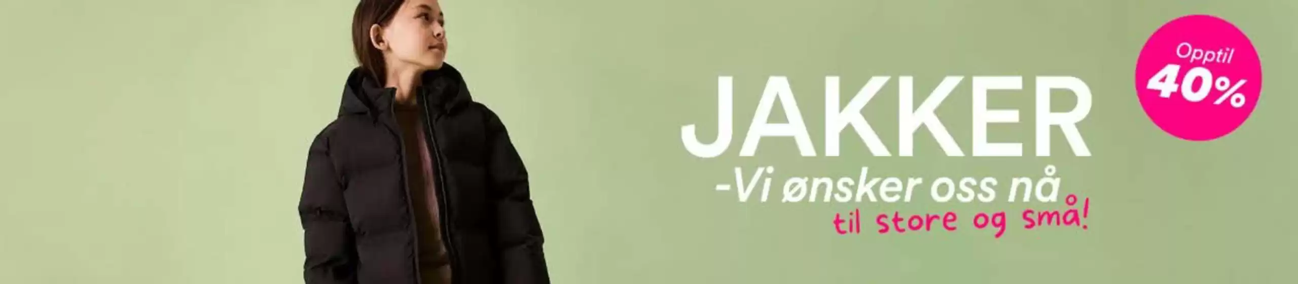 Jakker Opptil 40%