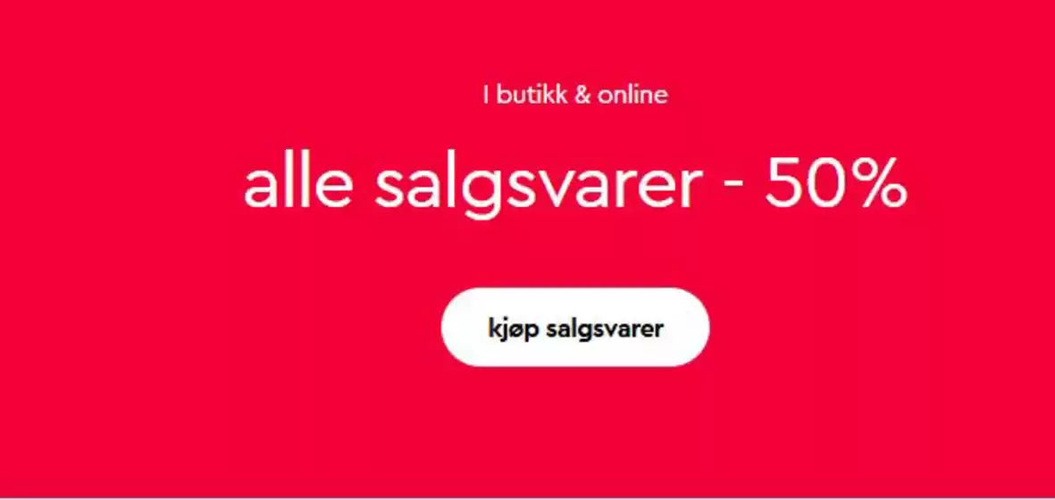 Gina Tricot-katalog i Ålesund | Alle salgsvarer 50% | 2025-10-10T00:00:00.000Z - 2025-10-24T00:00:00.000Z