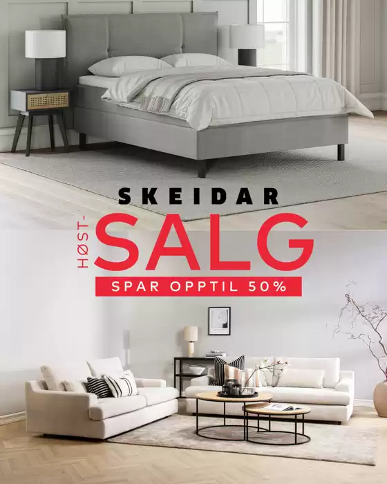 Skeidar-katalog i Åmli | Topptilbud for alle kunder | 2025-10-11T00:00:00.000Z - 2025-10-25T00:00:00.000Z