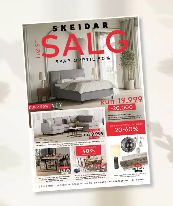 Skeidar-katalog i Åmli | Aktuelle kupp og tilbud | 2025-10-11T00:00:00.000Z - 2025-10-25T00:00:00.000Z