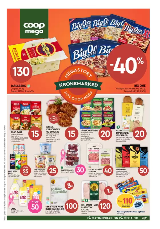 Coop Mega-katalog i Sørkjosen | Eksklusive tilbud og kupp | 2025-10-13T00:00:00.000Z - 2025-10-19T00:00:00.000Z