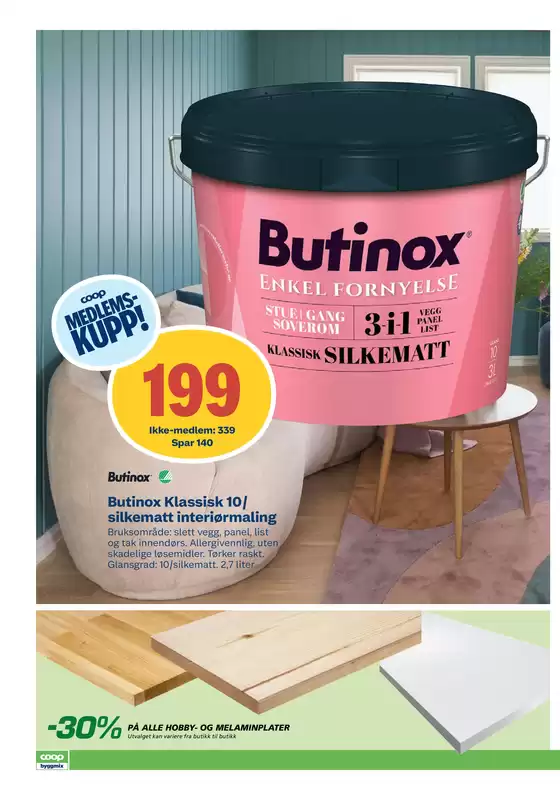 Coop Byggmix Kundeavis