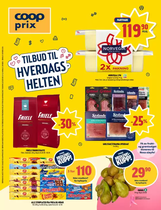 Coop Prix-katalog i Sørkjosen | Coop Prix Kundeavis | 2025-10-13T00:00:00.000Z - 2025-10-19T00:00:00.000Z