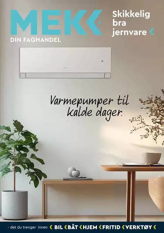 Mekk-katalog | Varmepumper til kalde dager. | 2025-10-13T00:00:00.000Z - 2025-10-27T00:00:00.000Z
