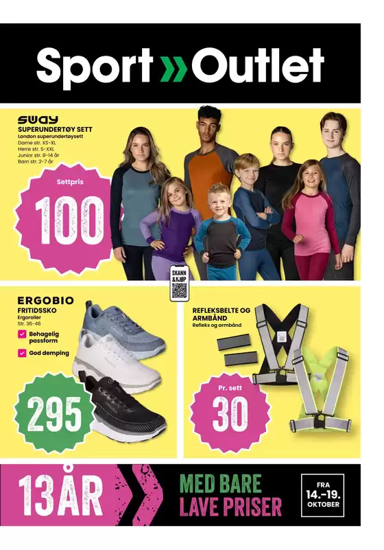 Sport Outlet-katalog i Salangen | Spesialtilbud for deg | 2025-10-14T00:00:00.000Z - 2025-10-28T00:00:00.000Z