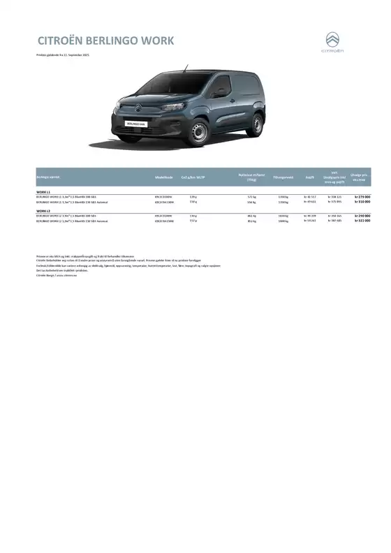 Citroën-katalog i Tønsberg | Citroën Ë-BERLINGO OG BERLINGO VAREBIL | 2025-10-14T00:00:00.000Z - 2025-10-28T00:00:00.000Z