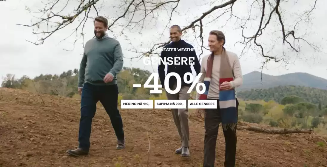 Dressmann-katalog i Ulsteinvik | -40% | 2025-10-14T00:00:00.000Z - 2025-10-26T00:00:00.000Z