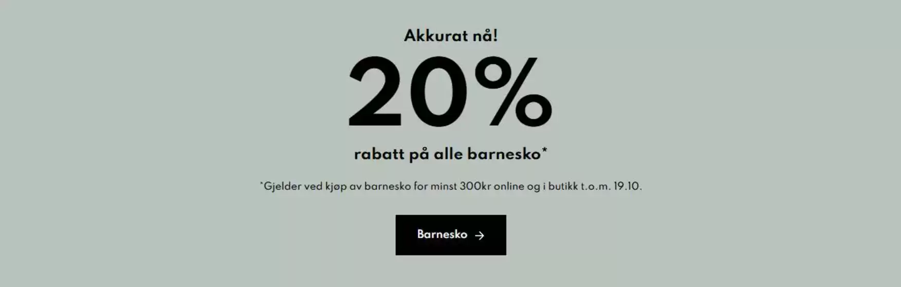 Din Sko-katalog i Ulsteinvik | 20%  | 2025-10-14T00:00:00.000Z - 2025-10-19T00:00:00.000Z