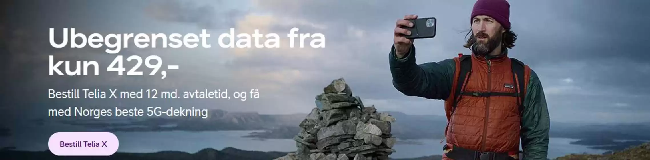 Ubegrenset data fra kun 429,-