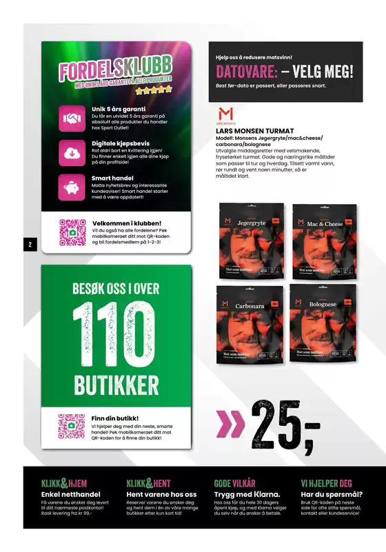 Eksklusive tilbud og kupp