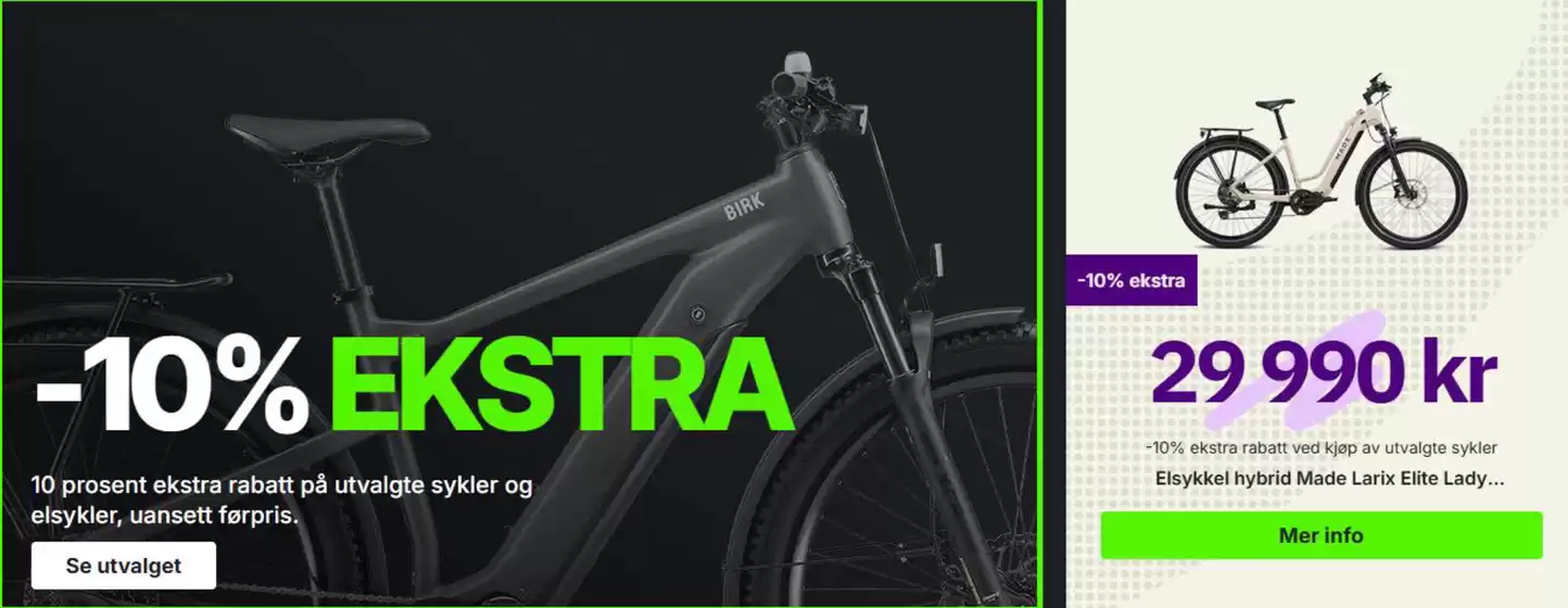 Birk Sport-katalog i Bodø | -10% ekstra | 2025-10-15T00:00:00.000Z - 2025-10-29T00:00:00.000Z