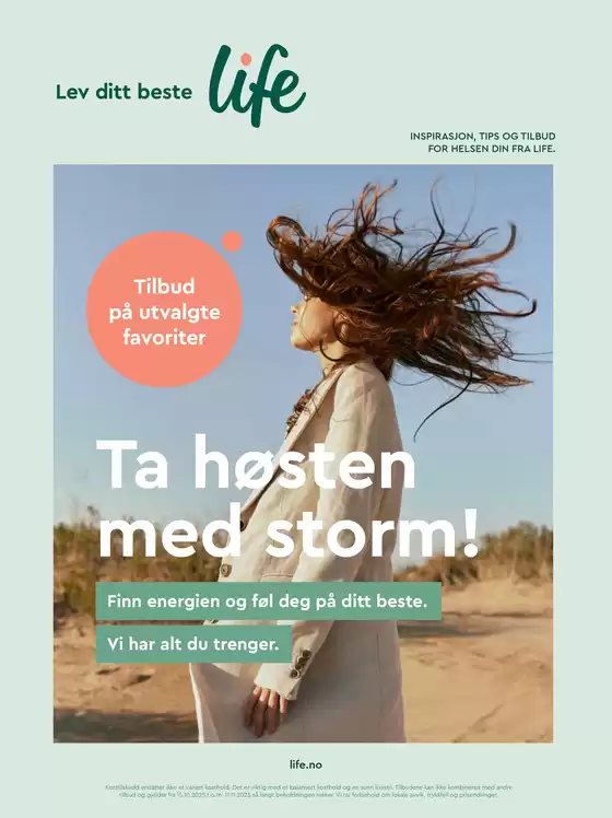 Life-katalog i Høylandet | Ta høsten med storm! | 2025-10-15T00:00:00.000Z - 2025-11-11T00:00:00.000Z