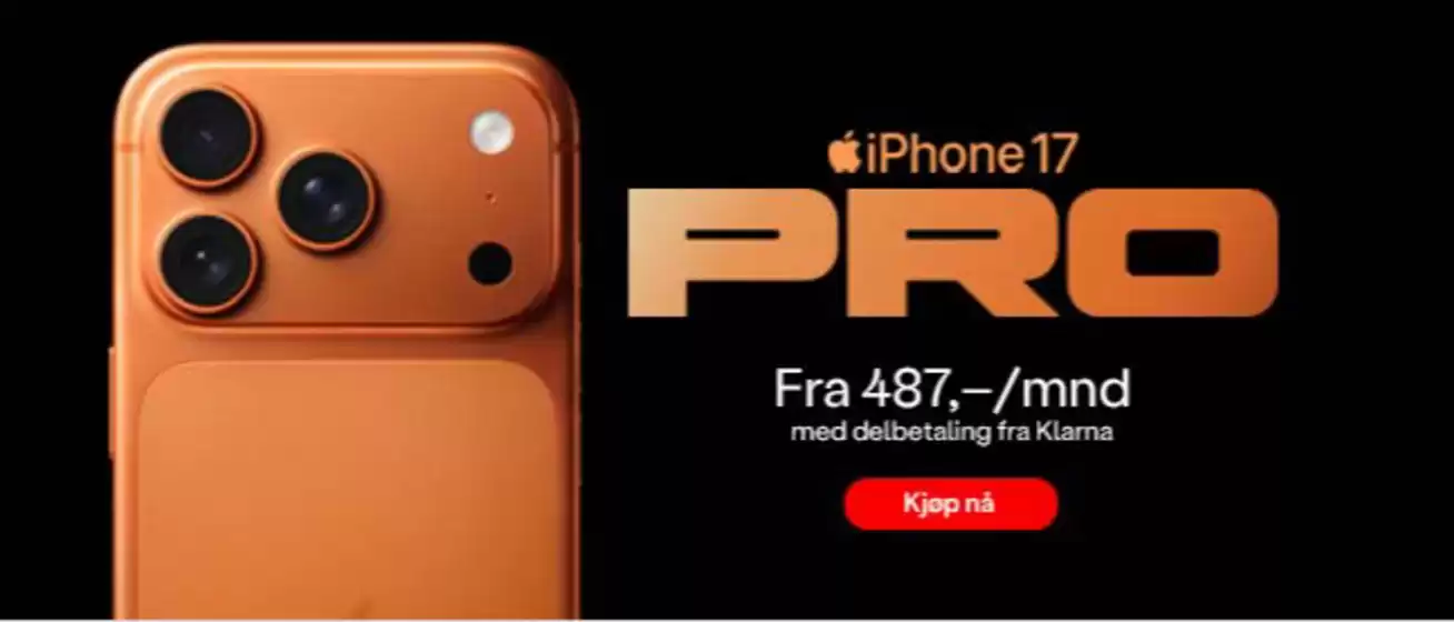OneCall-katalog | Fra 487,-/mnd | 2025-10-16T00:00:00.000Z - 2025-10-30T00:00:00.000Z