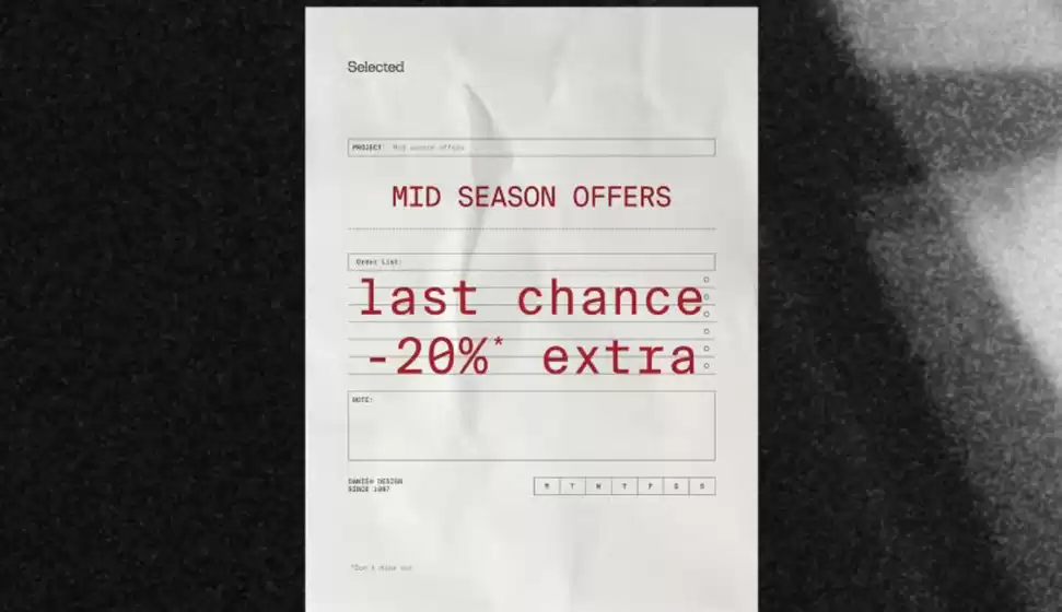 Selected-katalog i Loddefjord |  Mid season offers | 2025-10-16T00:00:00.000Z - 2025-10-19T00:00:00.000Z