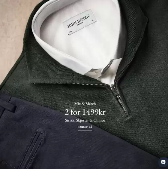 John Henric-katalog i Loddefjord | 2 for 1499kr | 2025-10-16T00:00:00.000Z - 2025-10-30T00:00:00.000Z