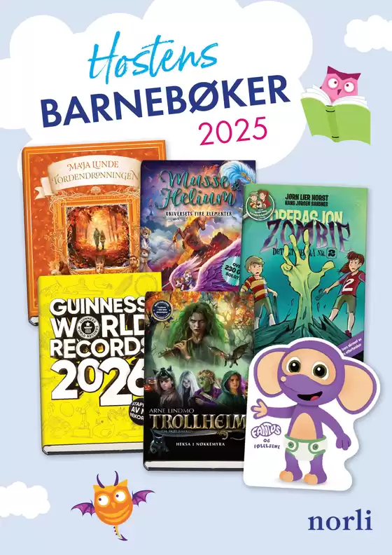 Norli-katalog i Ålesund | Hostens Barnebøker 2025 | 2025-10-17T00:00:00.000Z - 2025-12-01T00:00:00.000Z