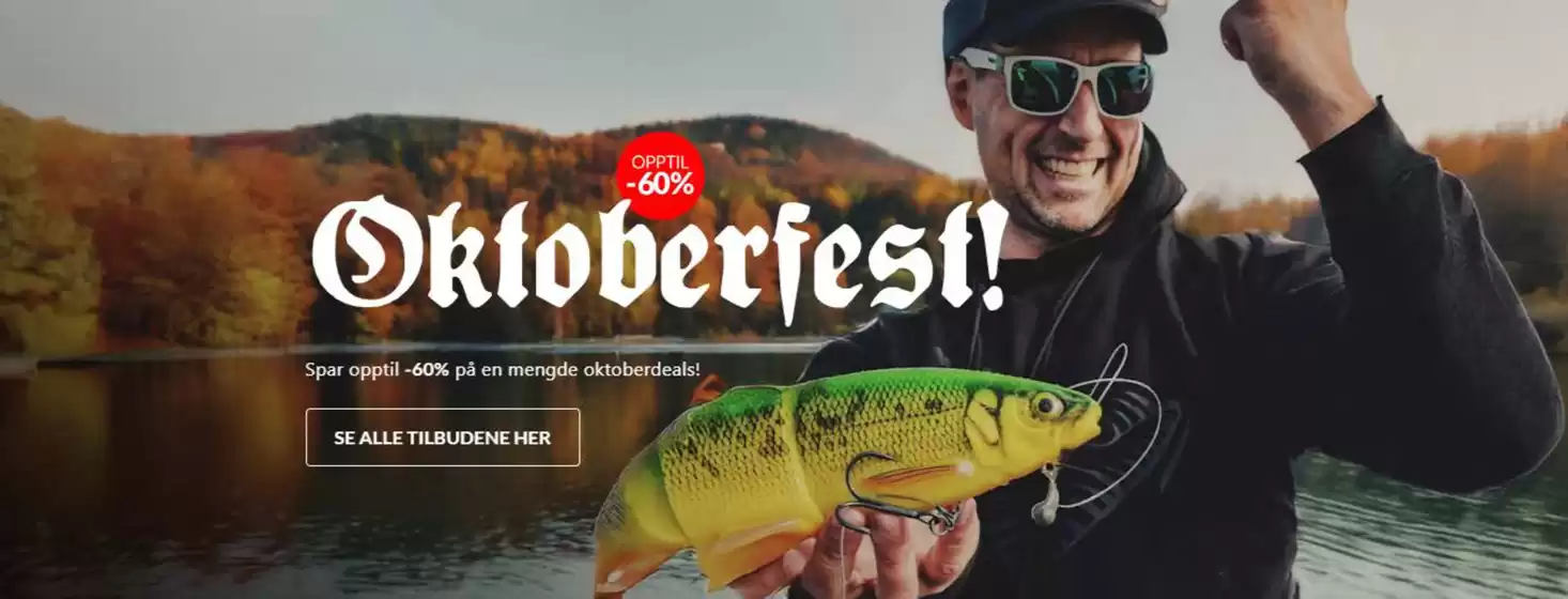 Skitt fiske-katalog i Sandvika | Oktoberfest! | 2025-10-17T00:00:00.000Z - 2025-10-31T00:00:00.000Z