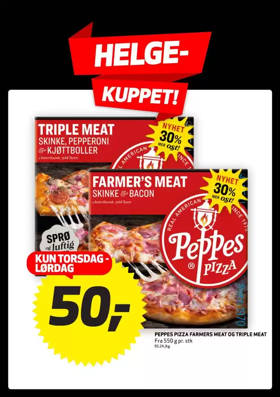 Bunnpris-katalog i Oslo | Våre beste kupp | 2025-10-18T00:00:00.000Z - 2025-11-01T00:00:00.000Z