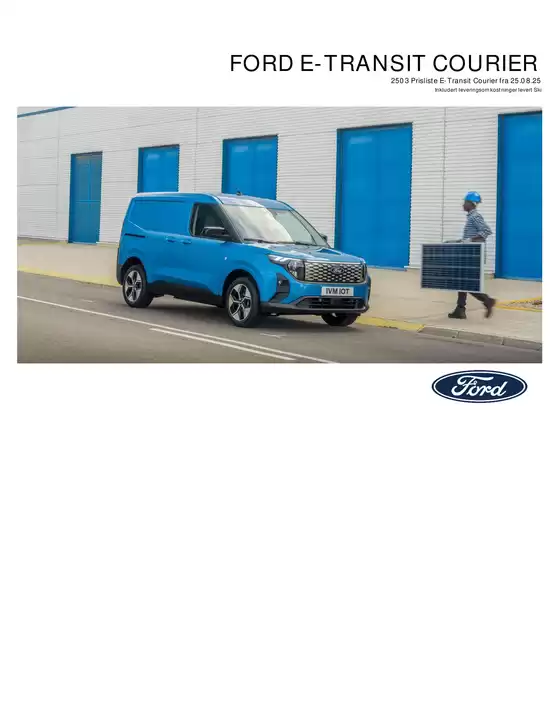 Ford-katalog i Spillum | PL e transit courier | 2025-10-18T00:00:00.000Z - 2025-11-01T00:00:00.000Z