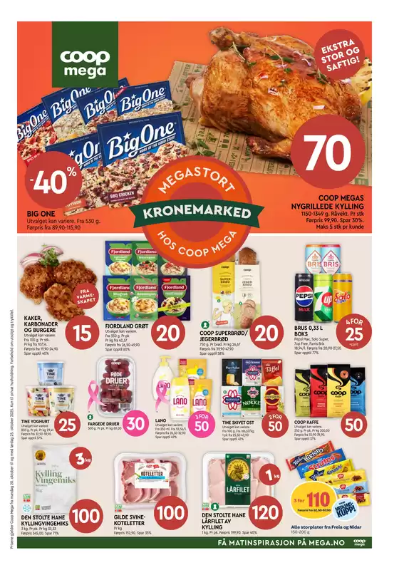 Coop Mega-katalog i Oslo | Coop Mega Kundeavis | 2025-10-20T00:00:00.000Z - 2025-10-26T00:00:00.000Z