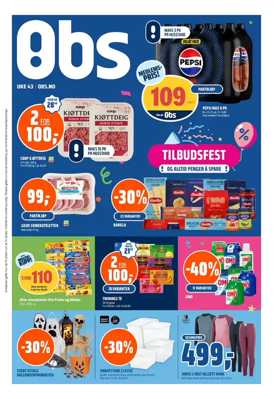 Obs-katalog i Haugesund | Rabatter og kampanjer | 2025-10-19T00:00:00.000Z - 2025-11-02T00:00:00.000Z