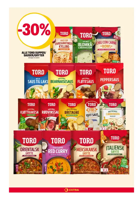Flotte rabatter på utvalgte produkter