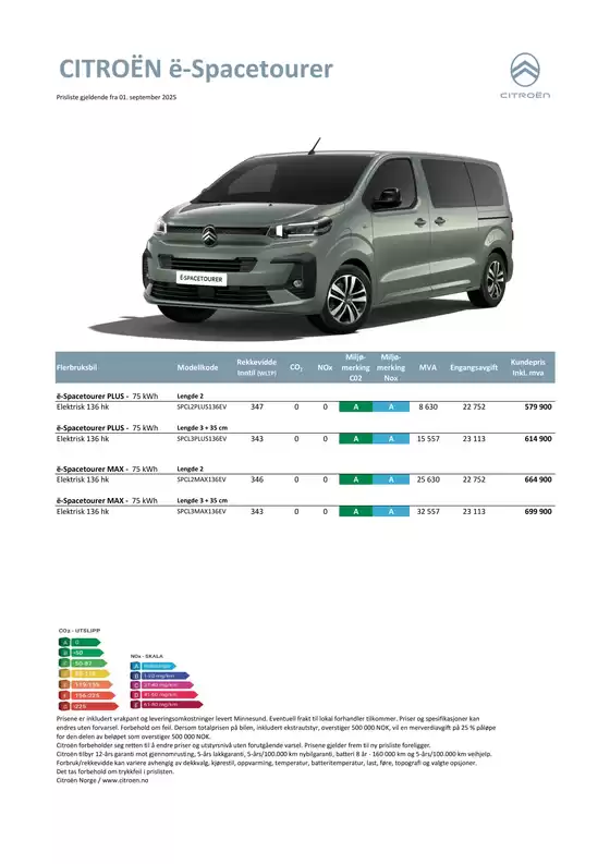 Citroën NYE Ë-SPACETOURER