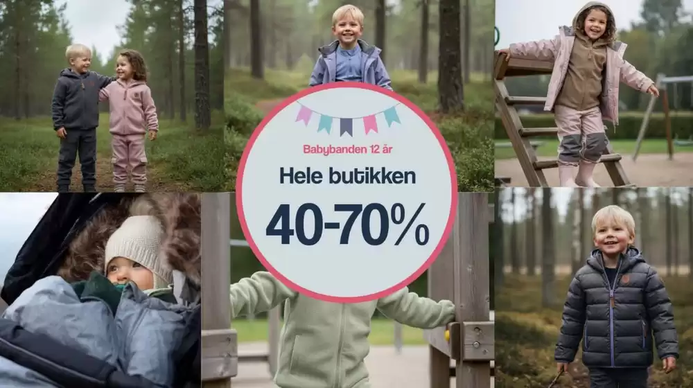 babybanden-katalog i Ulsteinvik | 40-70% | 2025-10-20T00:00:00.000Z - 2025-11-03T00:00:00.000Z