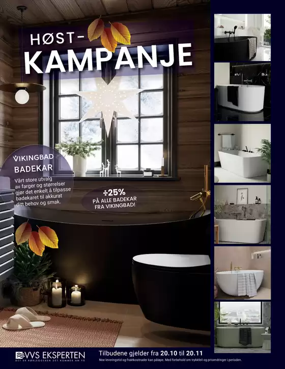 VVS Eksperten-katalog i Bergen | Hosts kampanje | 2025-10-20T00:00:00.000Z - 2025-11-20T00:00:00.000Z