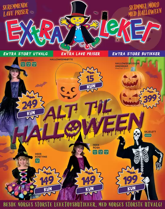 Extra Leker-katalog i Bergen | Extra Leker Kundeavis | 2025-10-21T00:00:00.000Z - 2025-11-04T00:00:00.000Z