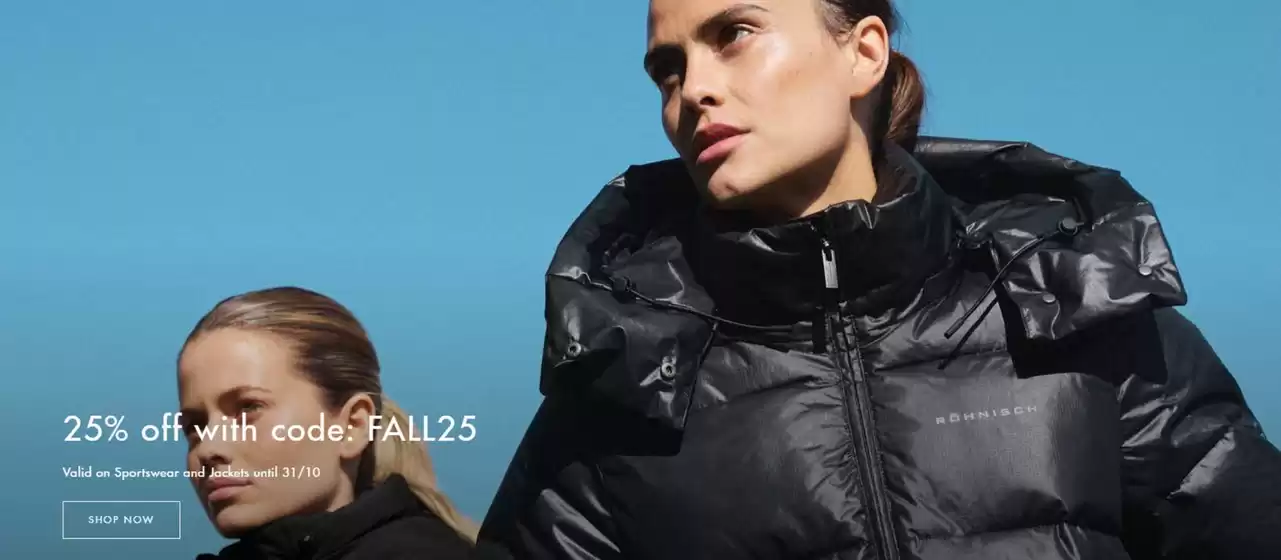 Röhnisch-katalog i Hafrsfjord | 25% off with code: FALL25 | 2025-10-21T00:00:00.000Z - 2025-10-31T00:00:00.000Z