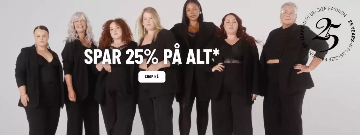 Spar 25% på alt*