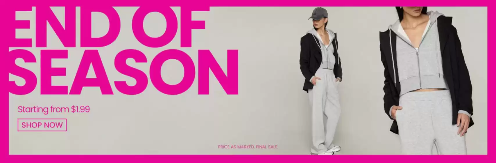 Forever 21-katalog i Ålesund | End of season  | 2025-10-23T00:00:00.000Z - 2025-11-06T00:00:00.000Z