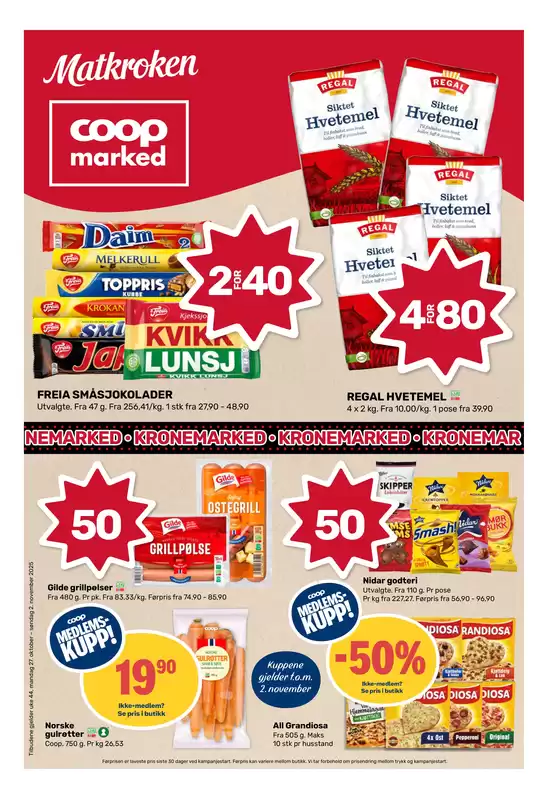 Matkroken-katalog i Halden | Aktuelle spesialkampanjer | 2025-10-27T00:00:00.000Z - 2025-11-02T00:00:00.000Z