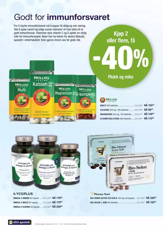 Kjøp 2 eller flere, få -40%