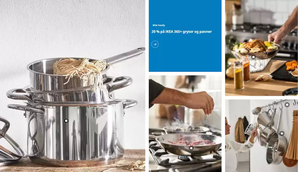 IKEA-katalog i Os (Hedmark) | 20% på IKEA 365+ gryter og panner | 2025-10-29T00:00:00.000Z - 2025-11-09T00:00:00.000Z
