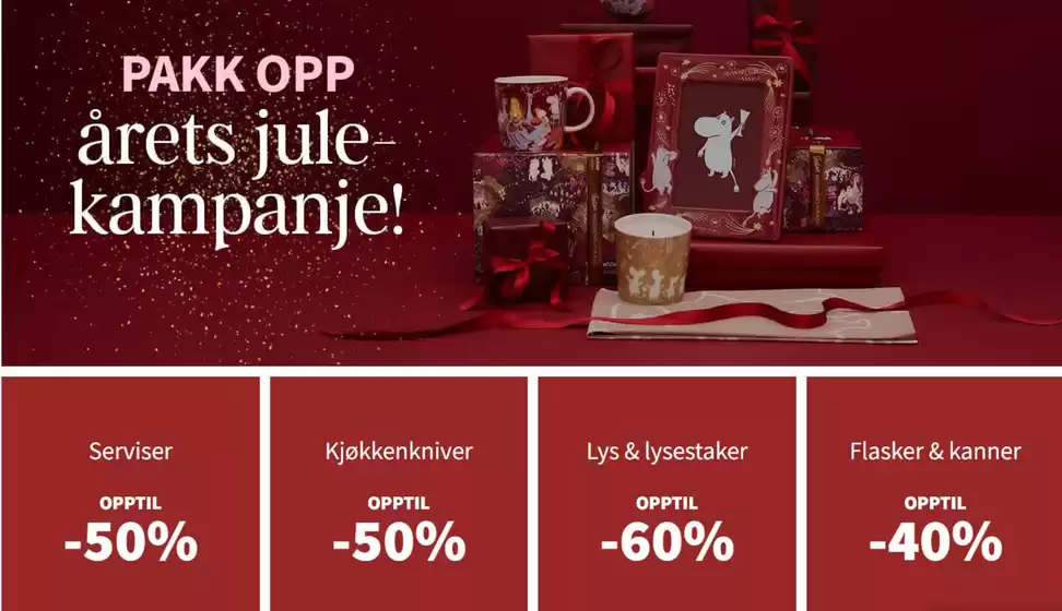 Tilbords-katalog i Fredrikstad | Pakk opp årets jule -kampanje! | 2025-10-29T00:00:00.000Z - 2025-11-12T00:00:00.000Z