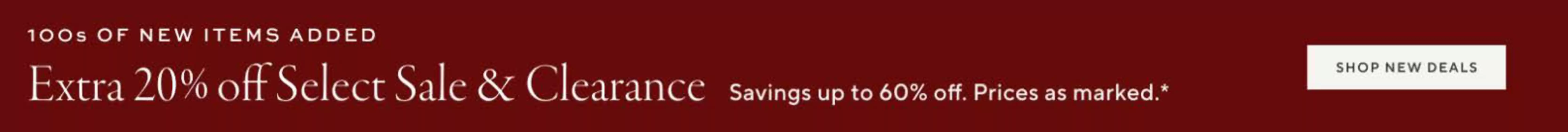 Pottery Barn-katalog i Rådal | Extra 20% off Select Sale & Clearance | 2025-10-29T00:00:00.000Z - 2025-11-12T00:00:00.000Z