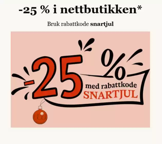 Bokkilden-katalog i Brønnøysund | -25 % i nettbutikken | 2025-10-31T00:00:00.000Z - 2025-11-01T00:00:00.000Z