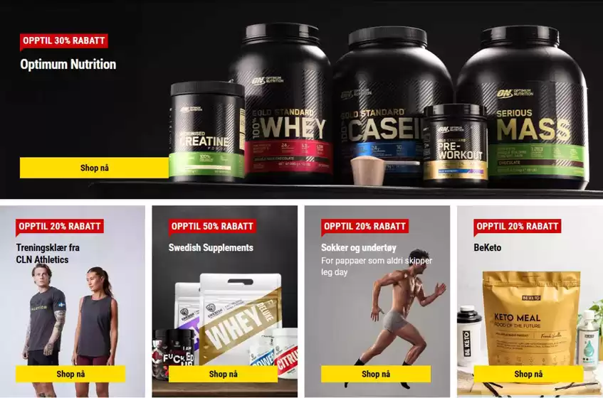 Gymgrossisten-katalog i Slemmestad | Opptil 30% Rabatt | 2025-10-31T00:00:00.000Z - 2025-11-14T00:00:00.000Z