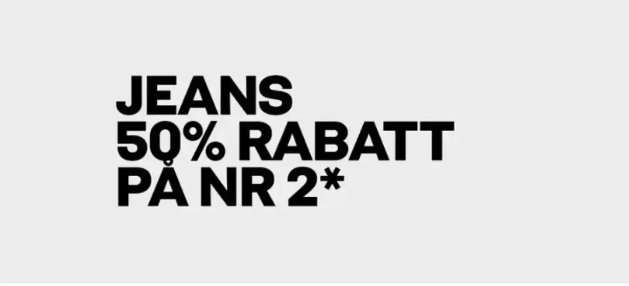Jack & Jones-katalog i Vinterbro | Jeans 50% rabatt pa nr 2* | 2025-10-31T00:00:00.000Z - 2025-11-09T00:00:00.000Z