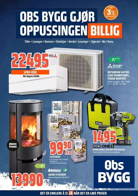 Obs Bygg-katalog i Sandnes | Flott tilbud for kuppjegere | 2025-11-02T00:00:00.000Z - 2025-11-16T00:00:00.000Z