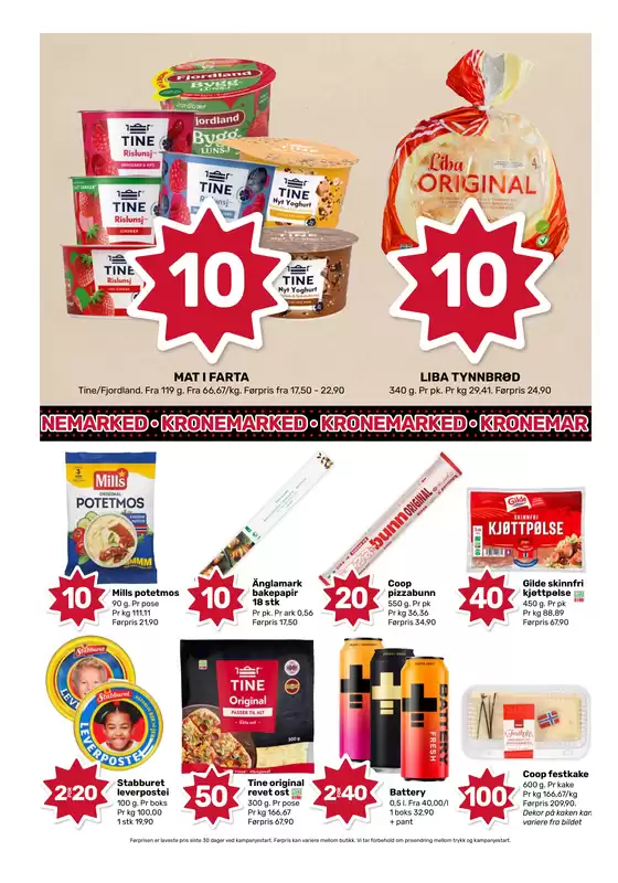 Aktuelle kupp og tilbud