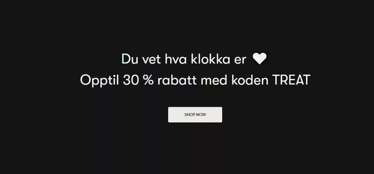 Babyshop-katalog i Kviteseid | Opptil 30% rabatt med koden treat | 2025-11-03T00:00:00.000Z - 2025-11-10T00:00:00.000Z