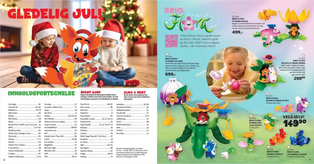 Vi har alt du ønsker deg!